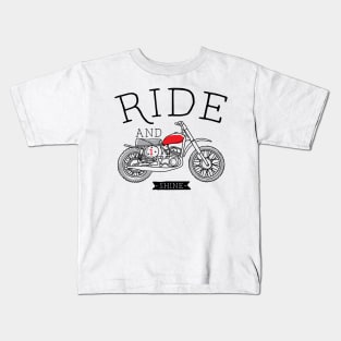 Ride and Shine Kids T-Shirt